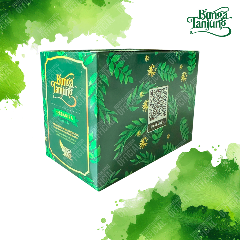 Bunga Tanjung Herbanika Face & Body Scrub/ Mask, 600g (BT12)