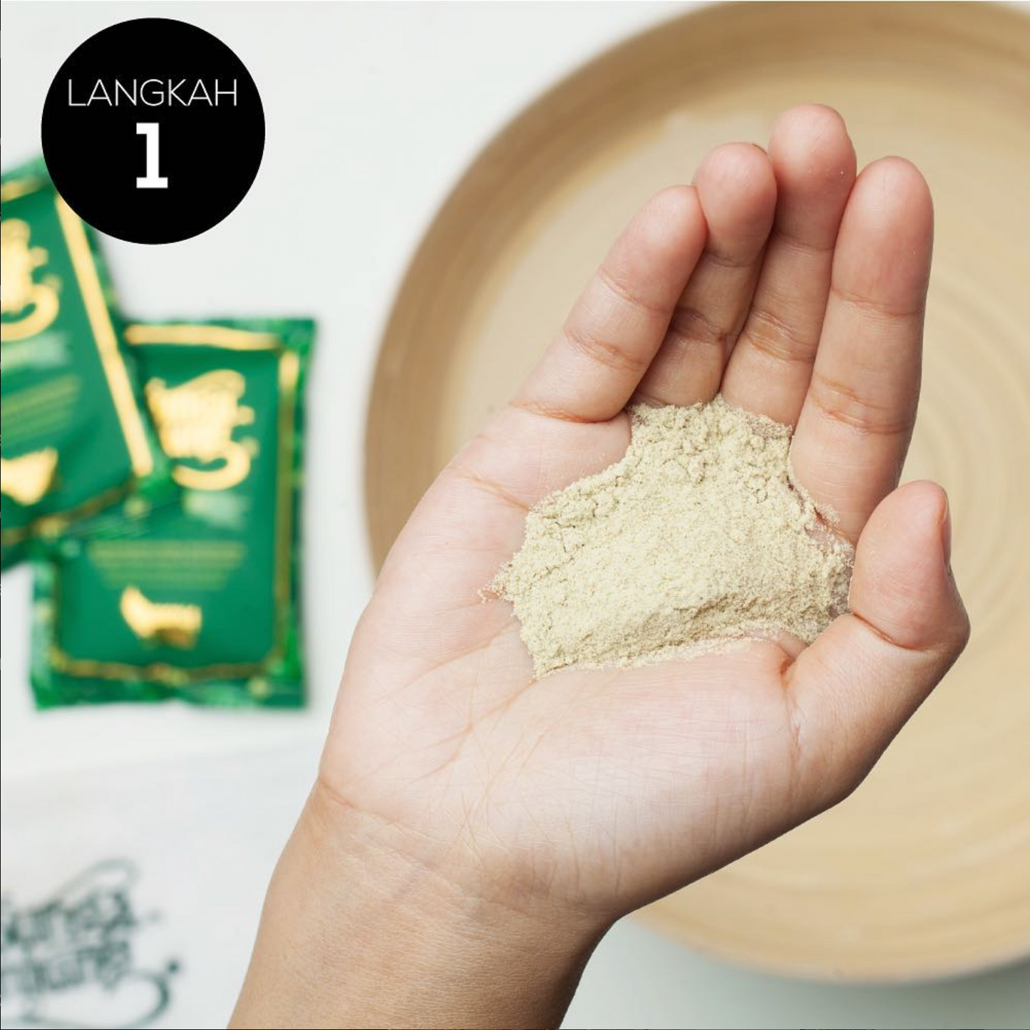 Bundle B: Bunga Tanjung Herbanika Face & Body Scrub/ Mask, 600g (BT12) & Herbanika Virgin Coconut Oil Cold Press, 50ml (VCO1)